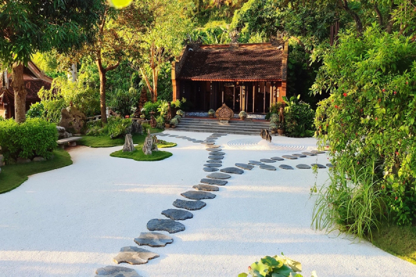 Lối vào chùa Địa Tạng (Hà Nam)